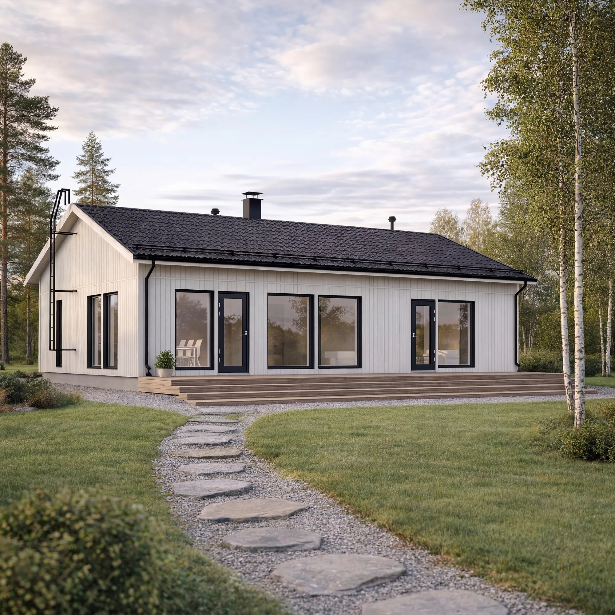 Taloesittely Tuusulassa – kolmen makuuhuoneen koti