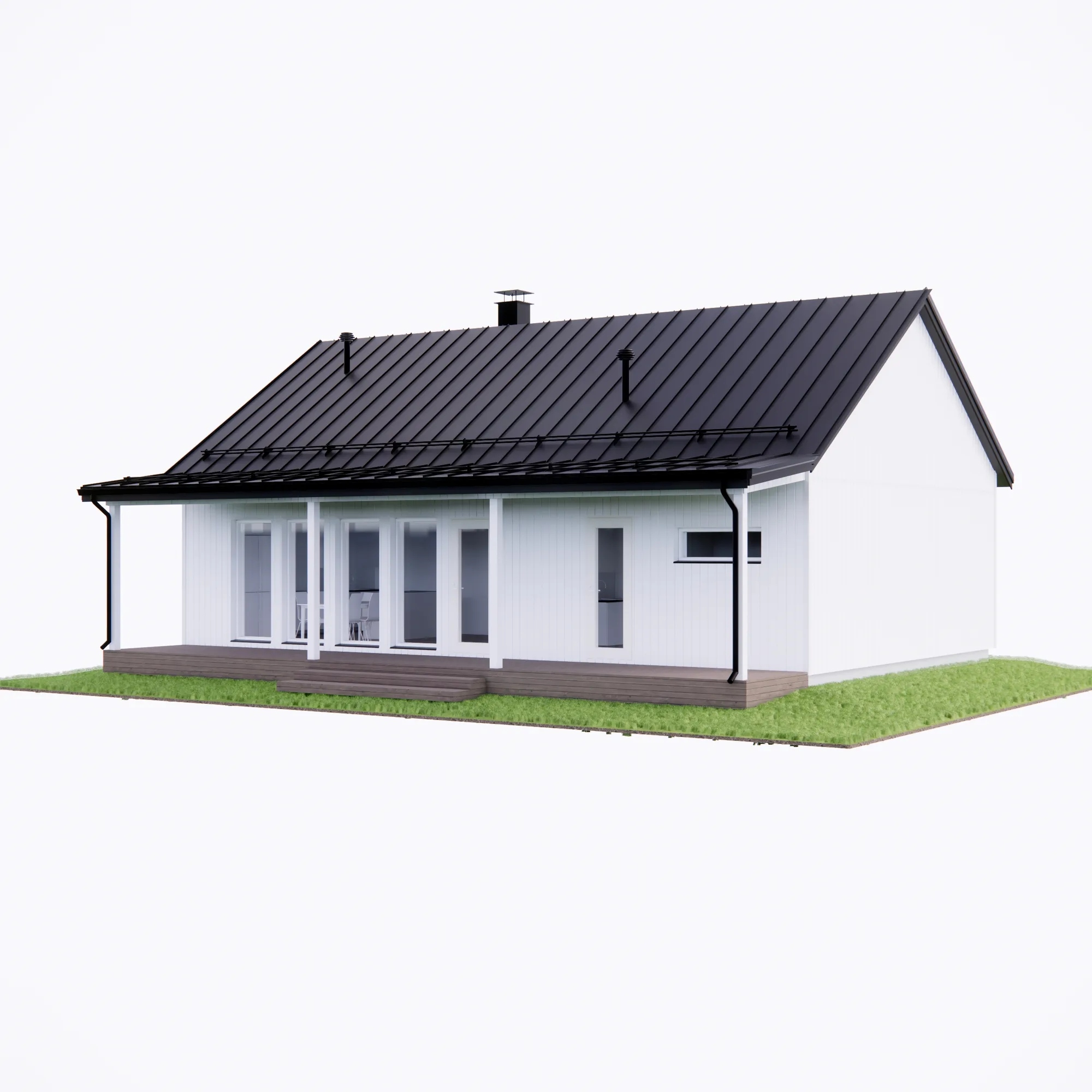 Esittelyssä muuttovalmis tilava omakotitalo Himangalla