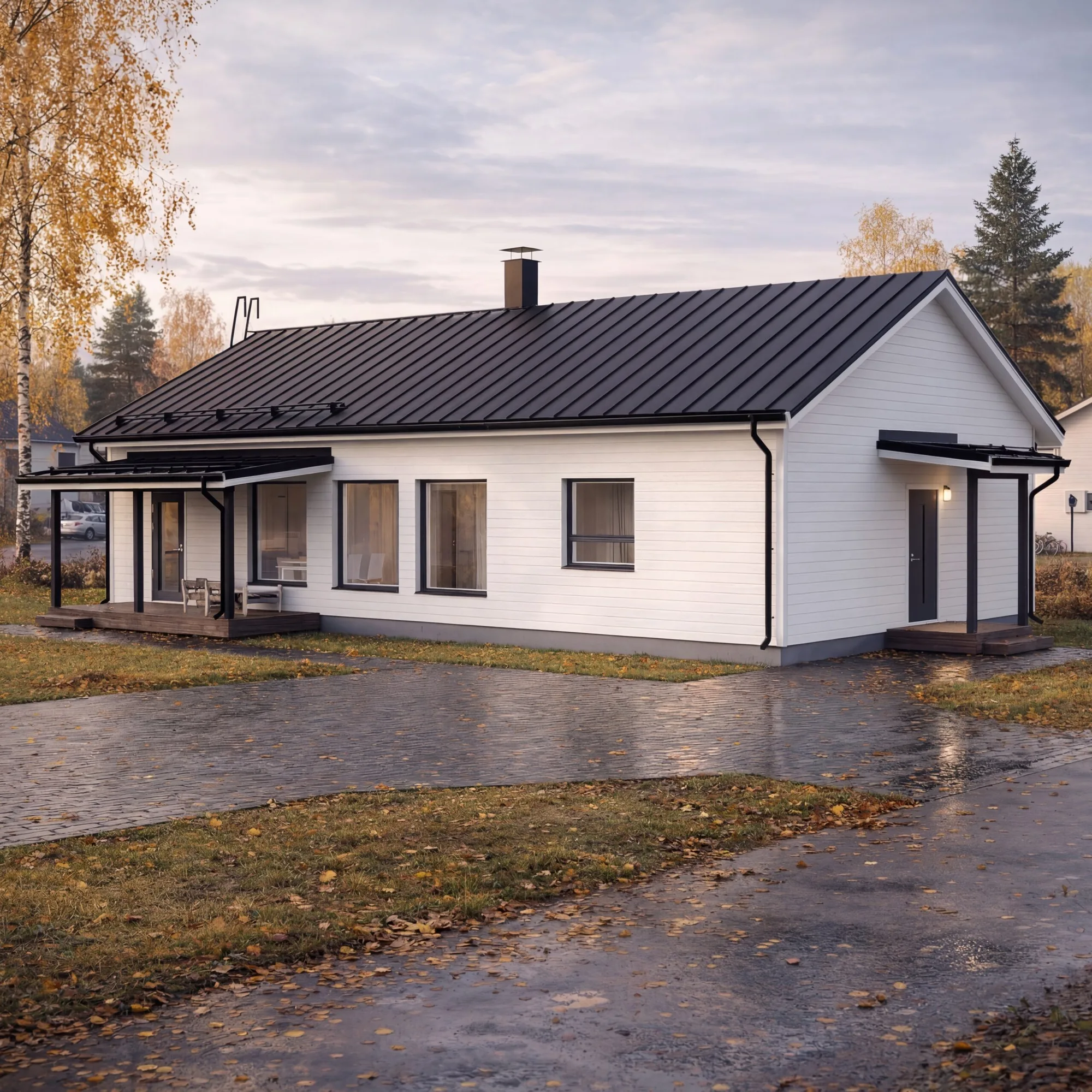 Taloesittely Seinäjoella – tehokas yksikerroksinen Sievitalo