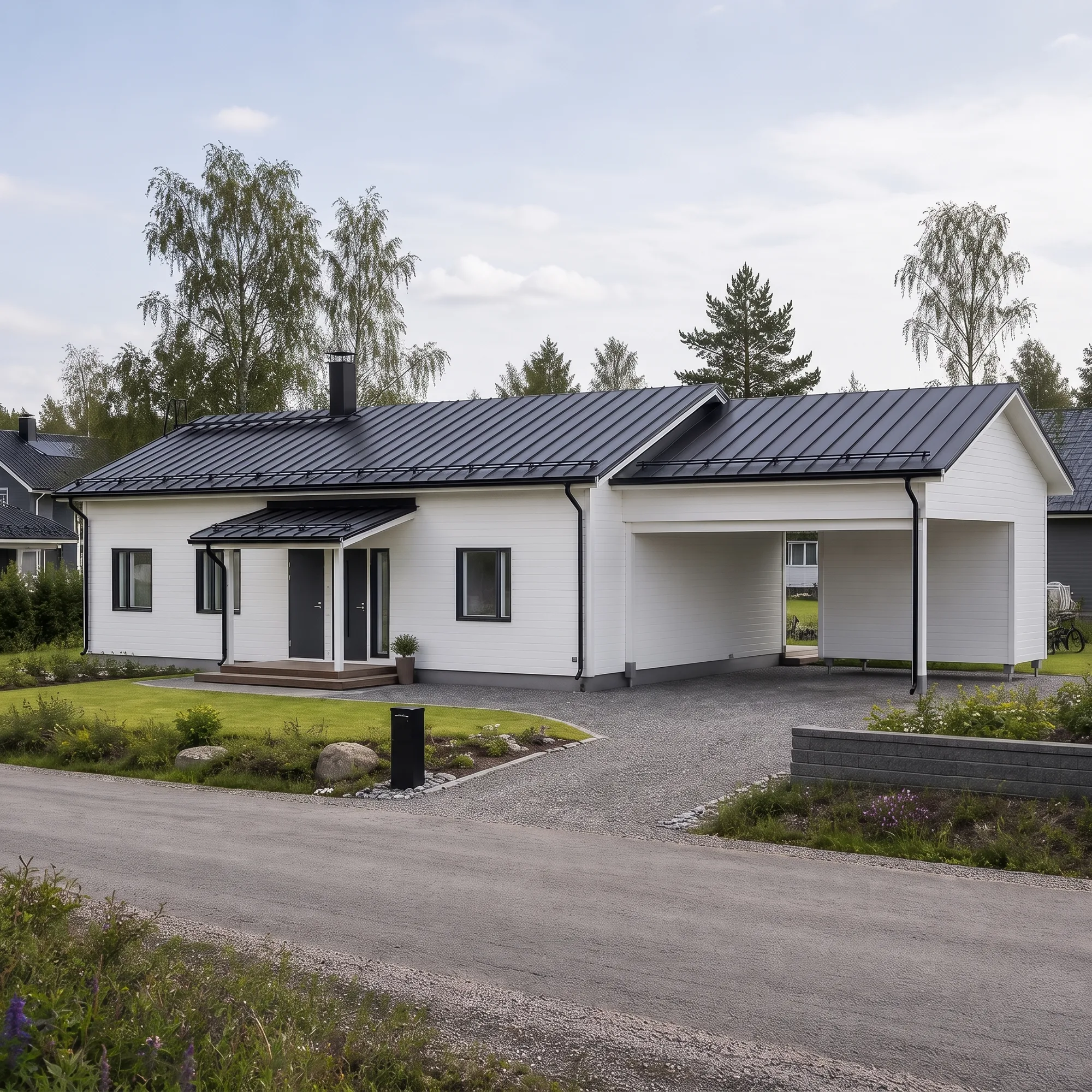 Taloesittely Siilinjärvellä – yksikerroksinen Sievitalo